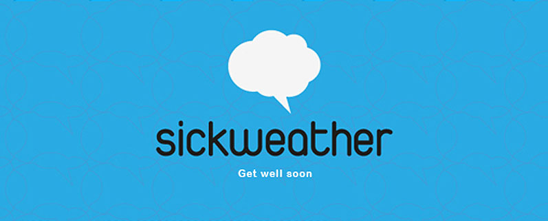 The Sickweather team in Kansas City. From left: Zephrin Lasker, cofounder Graham Dodge, John Erck, cofounder Michael Belt and cofounder James Sajor. (Photo via Facebook)