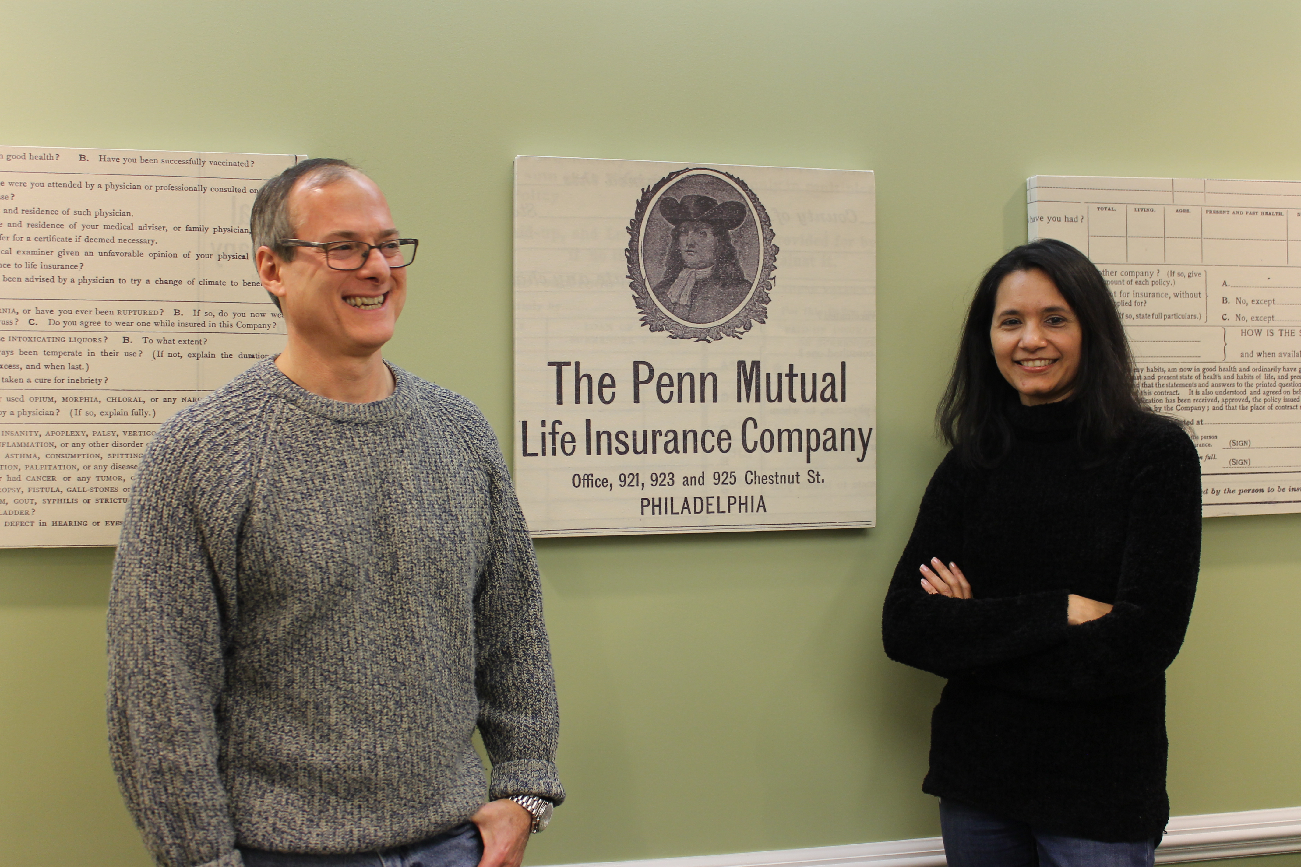 Two Penn Mutual staffers