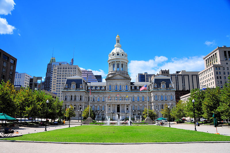 Baltimore City Hall.