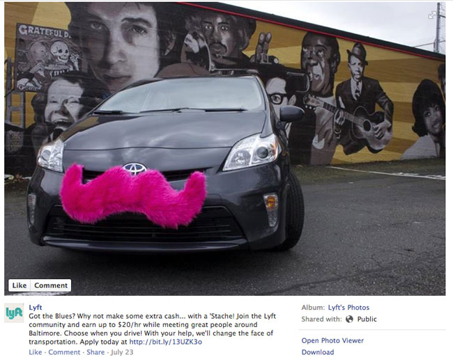 Grab a Lyft. (Courtesy photo)