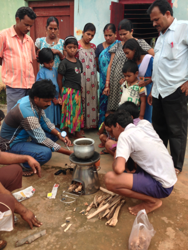 BioLite HomeStove Demo in India