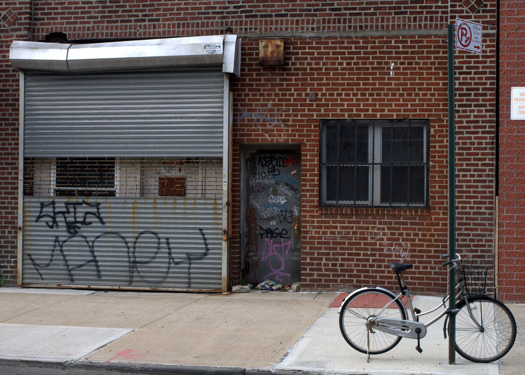 A bike in Crown Heights