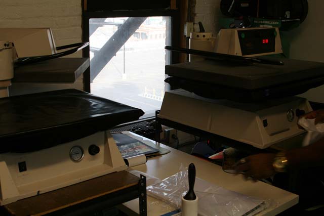 Caseable printing area