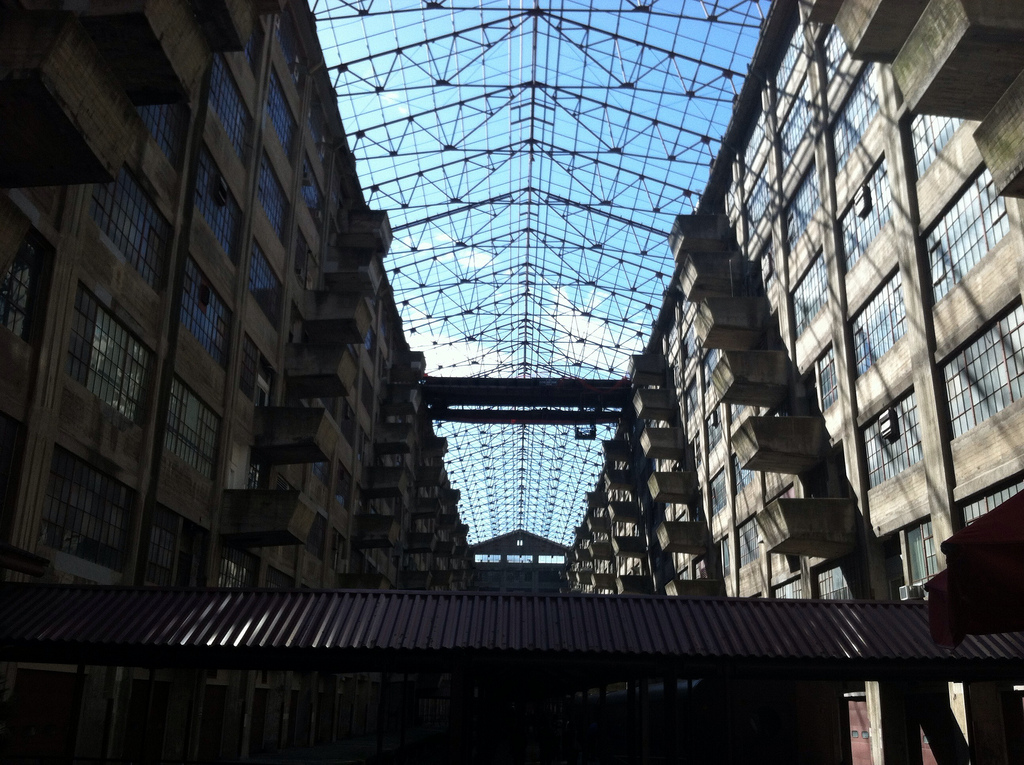 Brooklyn Army Terminal by Flickr user, NYC Tom [Creative Commons].