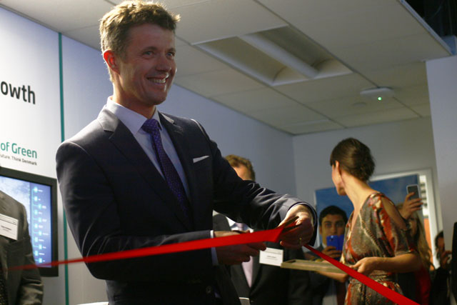 Crown Prince of Denmark in Brooklyn, 2014.