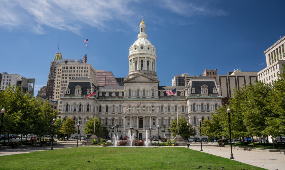 Baltimore City Hall.