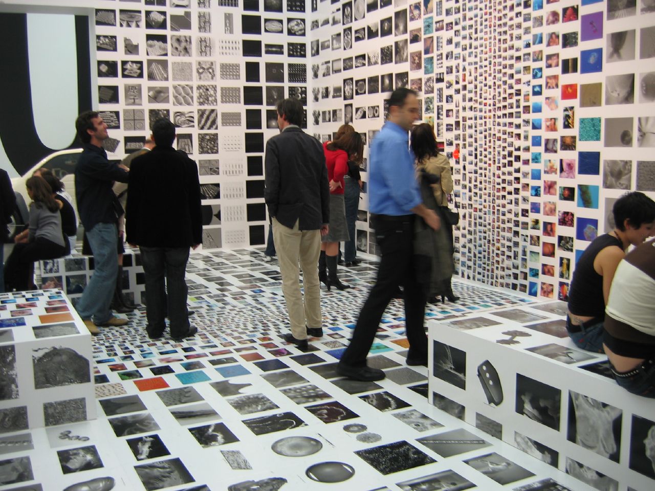 A Bruce Mau design installation.