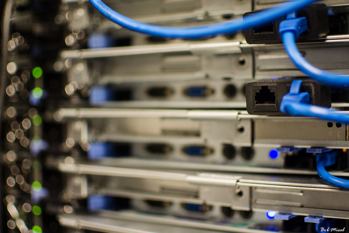 Racks on racks.