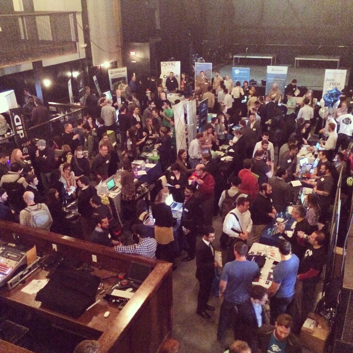 The crowd at NET/WORK Philly 2015 at Union Transfer.
