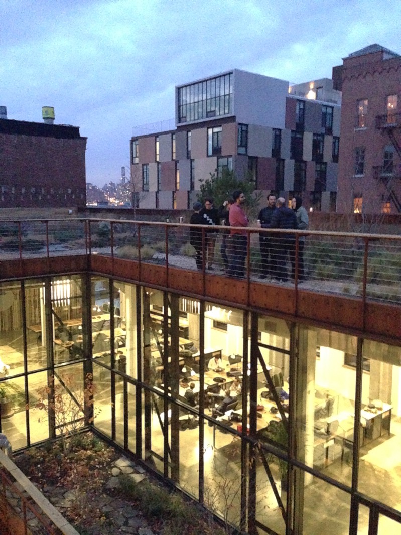 Kickstarter's Greenpoint headquarters at 58 Kent.