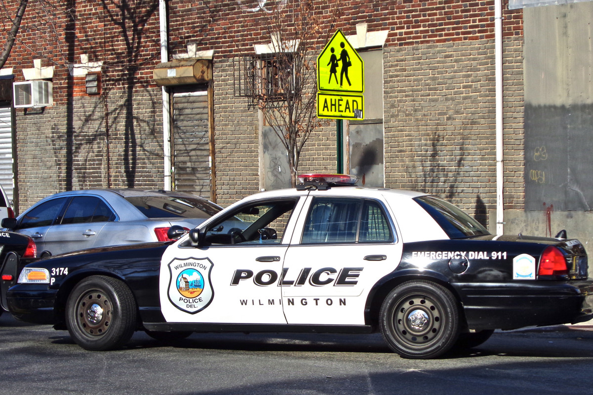A Wilmington PD patrol car.