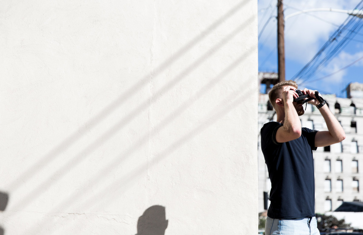 Brendan Lowry runs the popular Instagram account @Peopledelphia.