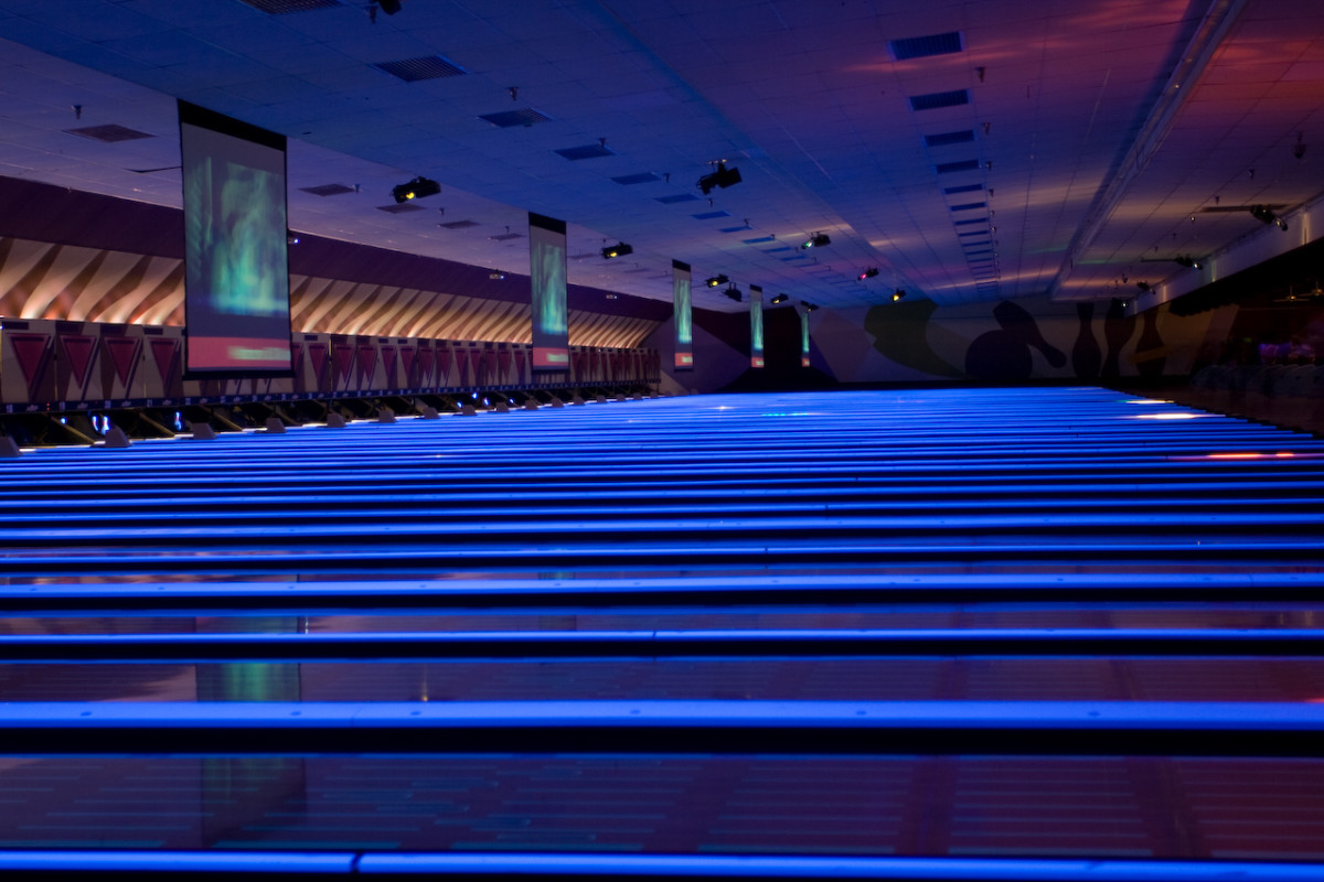 "Geek Bowling" at an SXSW of yore.