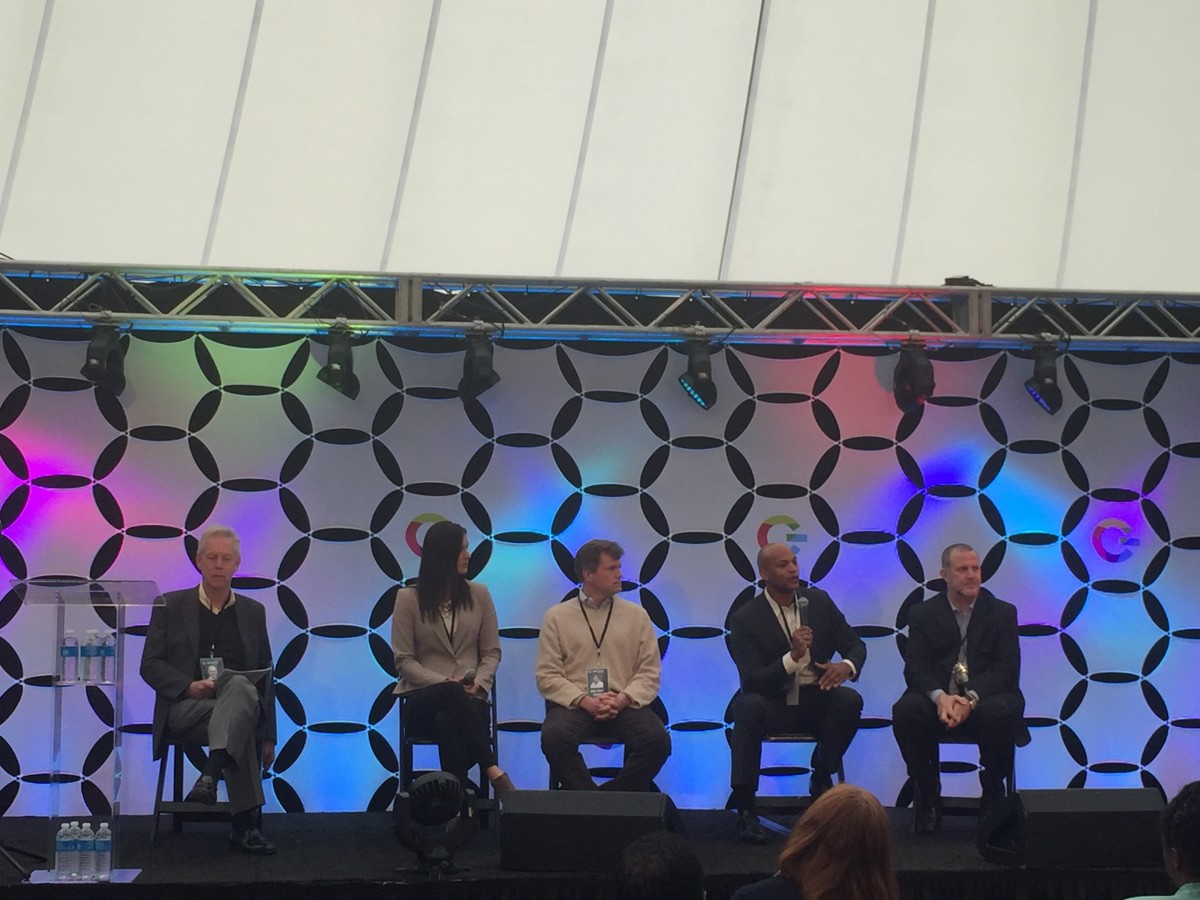The edtech panel at Light City U.