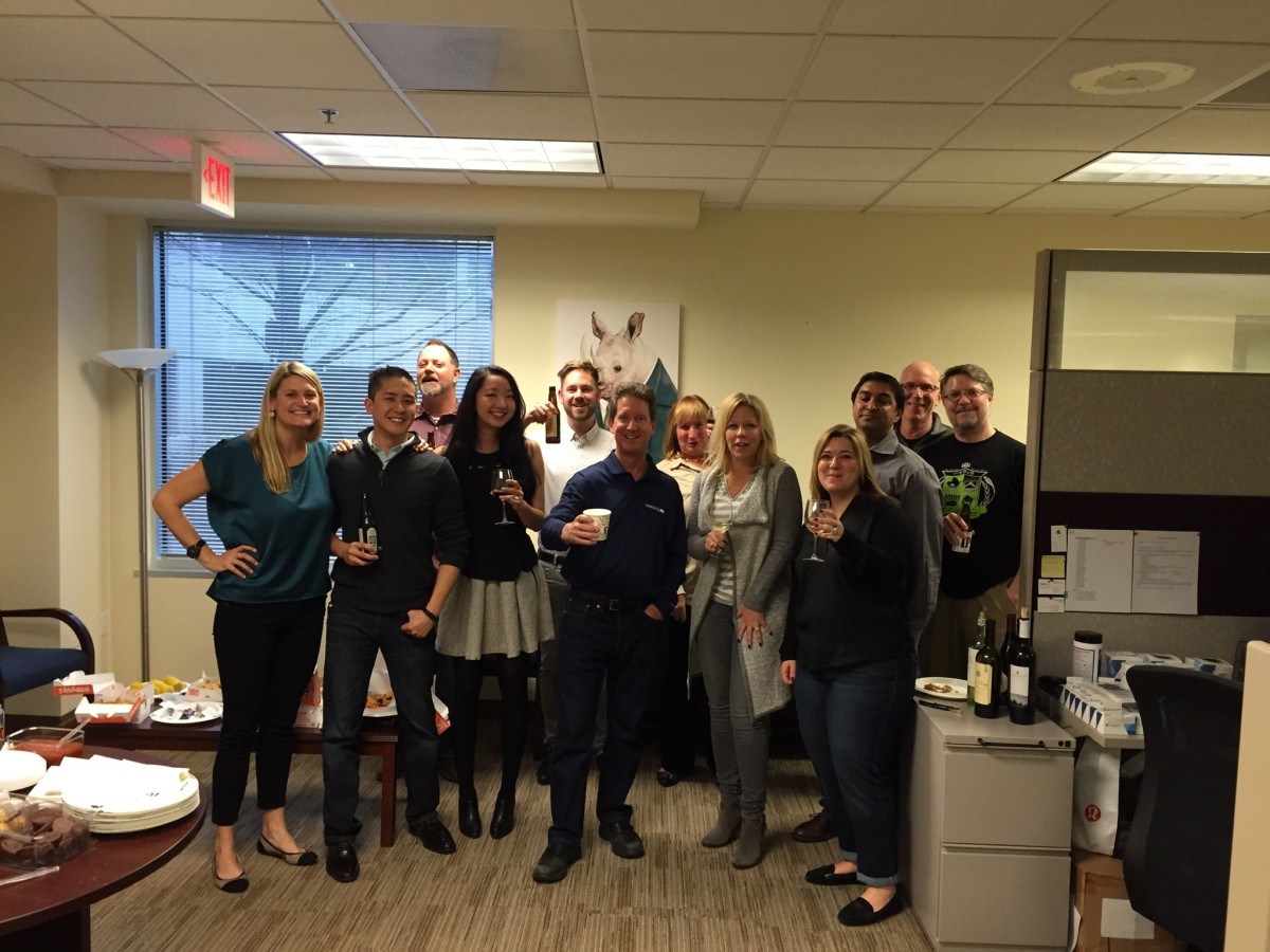 The ThreatQuotient team. (Photo via Twitter)
