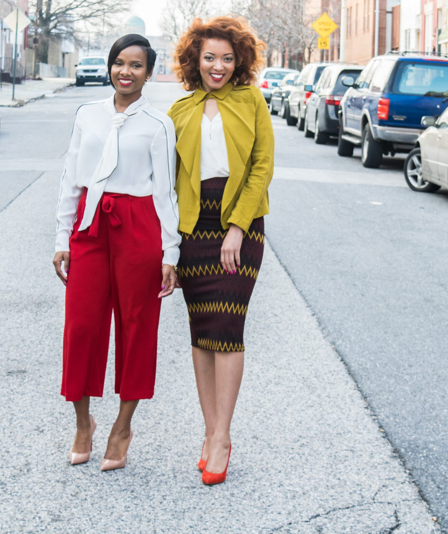 Moms as Entrepreneurs cofounders Jasmine Simms and Tammira Lucas.
