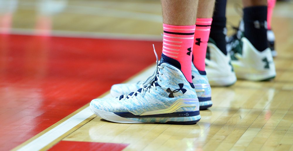 Under Armour's basketball line saw big growth in 2016.
