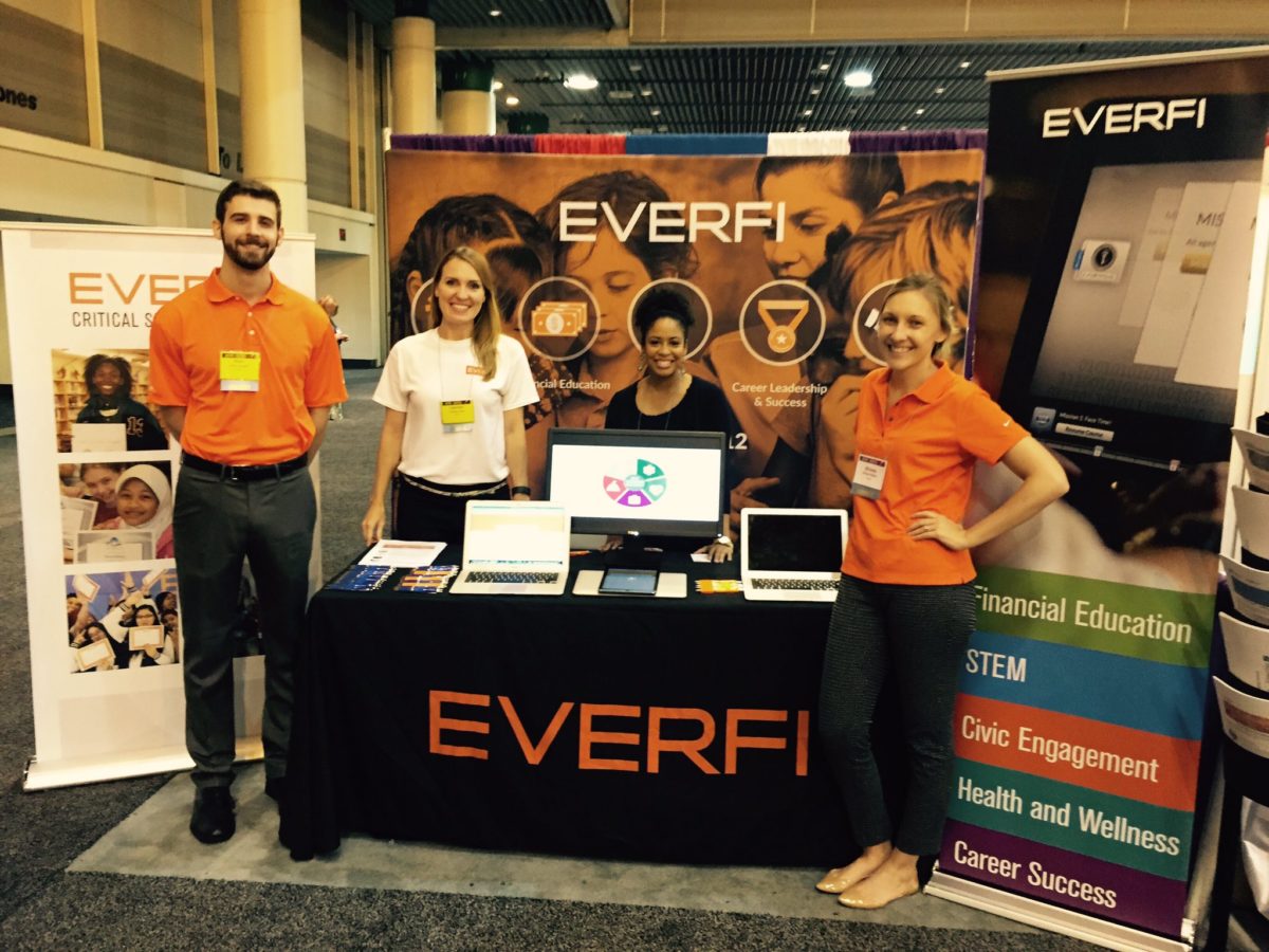 Members of the EverFi team. (Photo via Twitter)