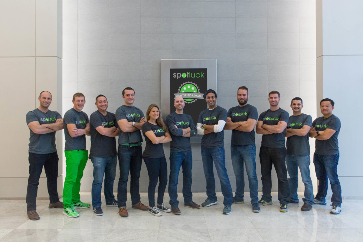 Some members of the Spotluck team. (Courtesy photo)