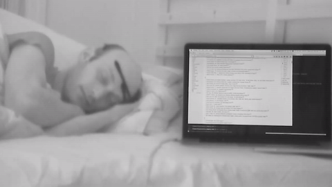 Sam Lavigne's Online Shopping Center adds items to his cart as he sleeps. (Courtesy image)