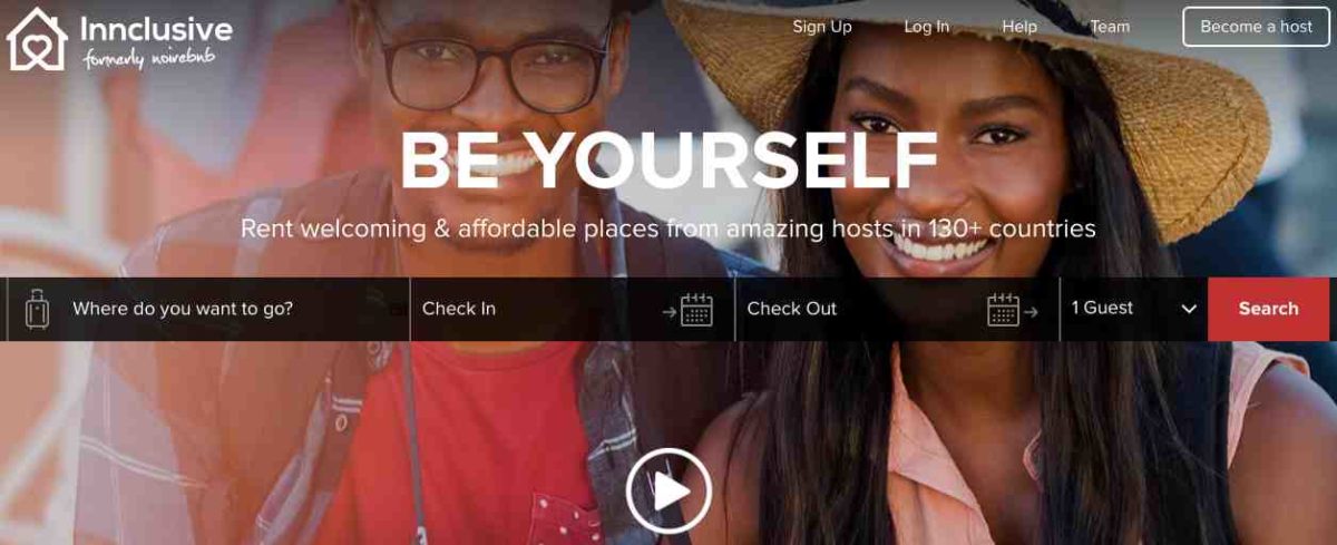 Innclusive's marketing features Black people to help create a sense of inclusivity.
