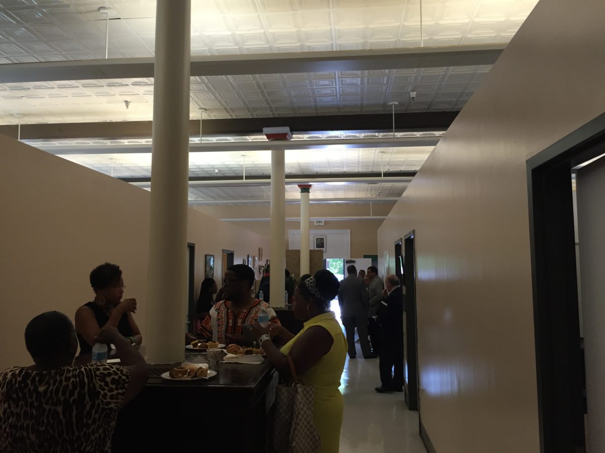 Inside the Raymond V. Haysbert Entrepreneurship Center.