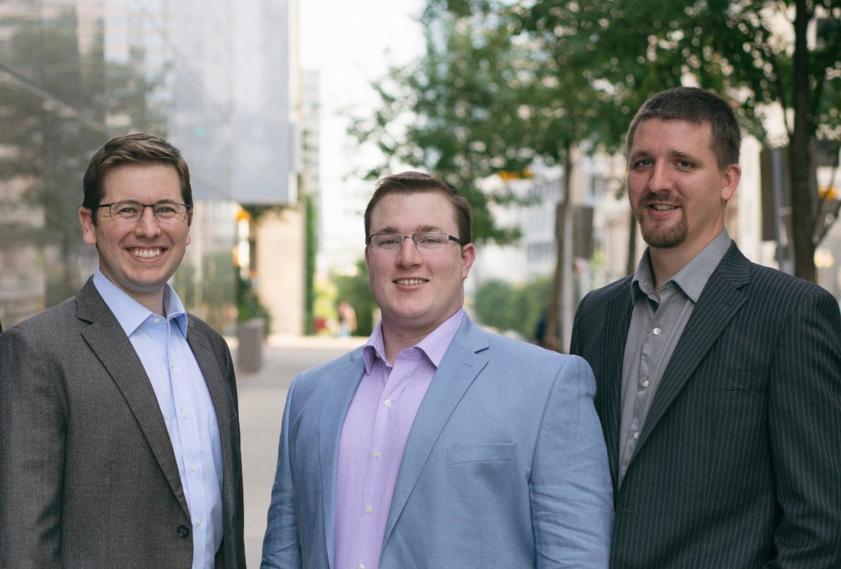 Dragos cofounders, left to right: Jon Lavender, Robert M. Lee and Justin Cavinee.