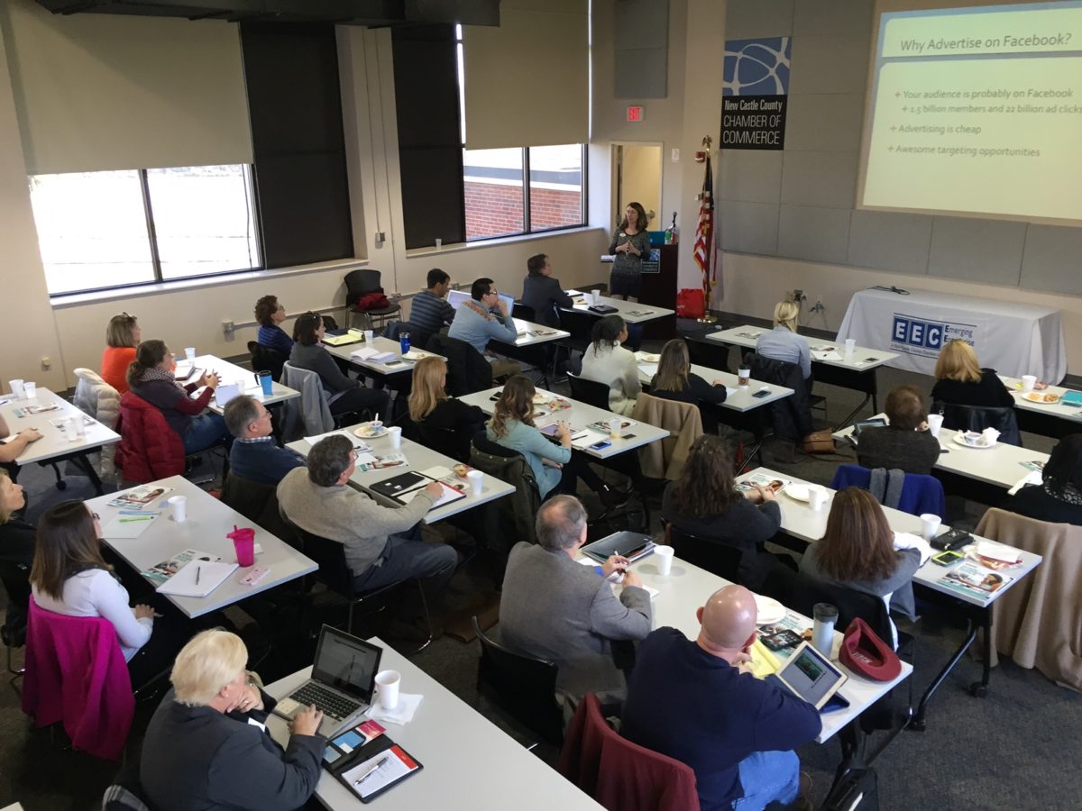 An Emerging Enterprise Center workshop.