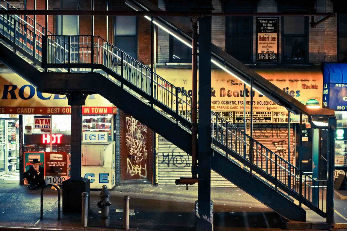 The Marcy Ave subway stop