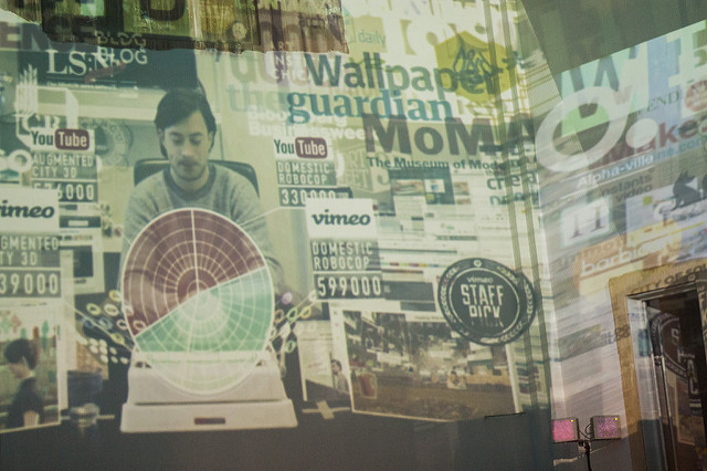 The work of augmented reality architect Keiichi Matsuda.