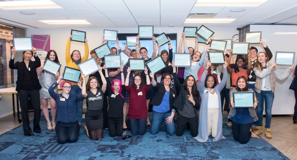 DCFemTech celebrates women in tech in D.C. (Photo via Twitter)