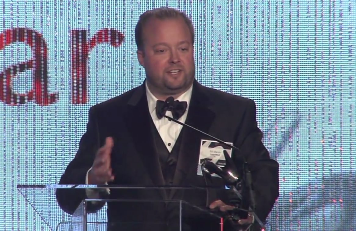 InstaMed CEO Bill Marvin at the 2014 Enterprise Awards.
