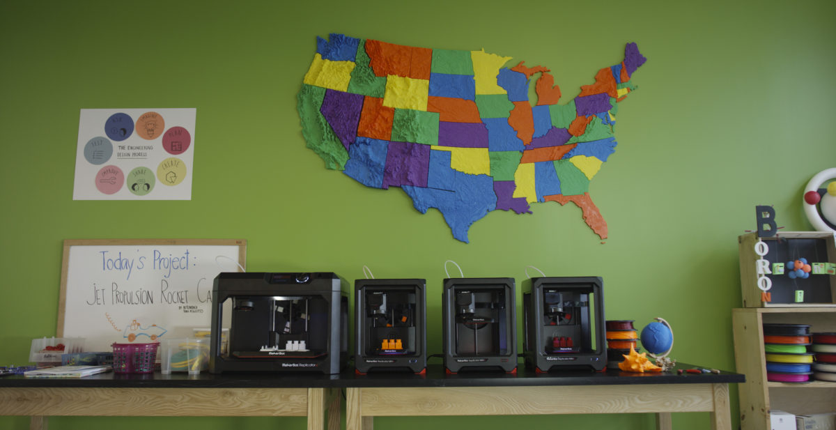 MakerBot's education product suite.