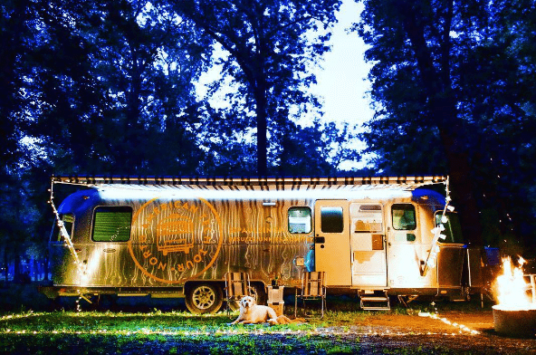 Paul Singh's Airstream.