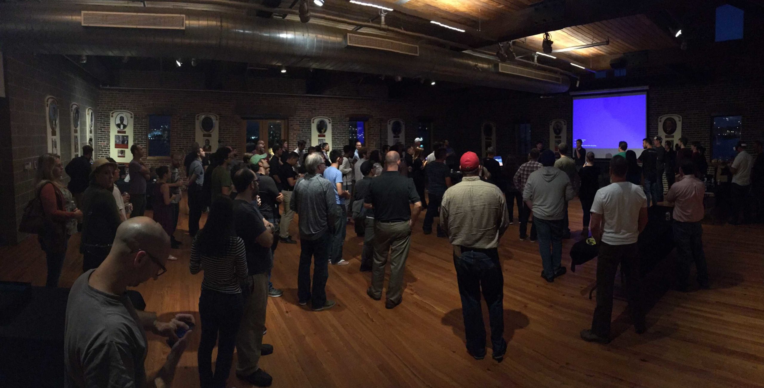 More than 150 people were on hand to play with locally made virtual and augmented reality games.
