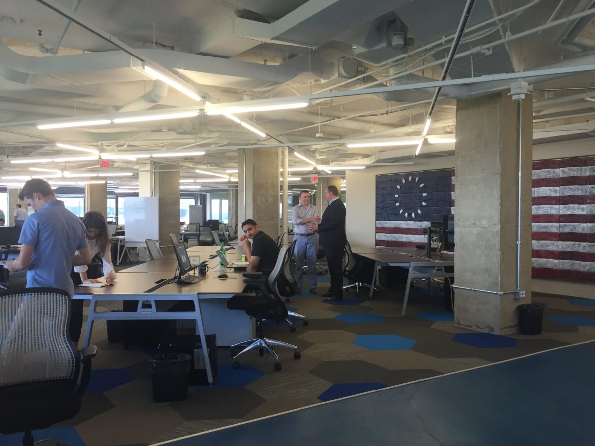 Coworking, as seen at 1776 in Crystal City. (Photo by Tajha Chappellet-Lanier)