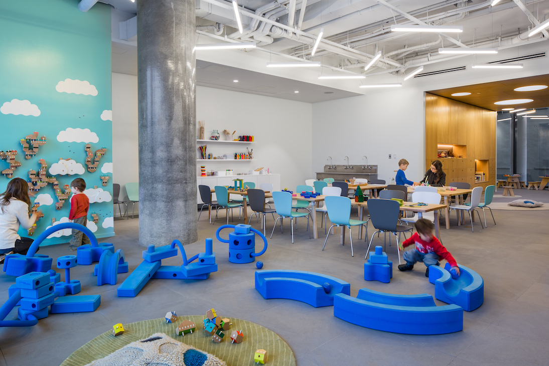 Inside Spark, the new annex of Brooklyn Children's Museum.