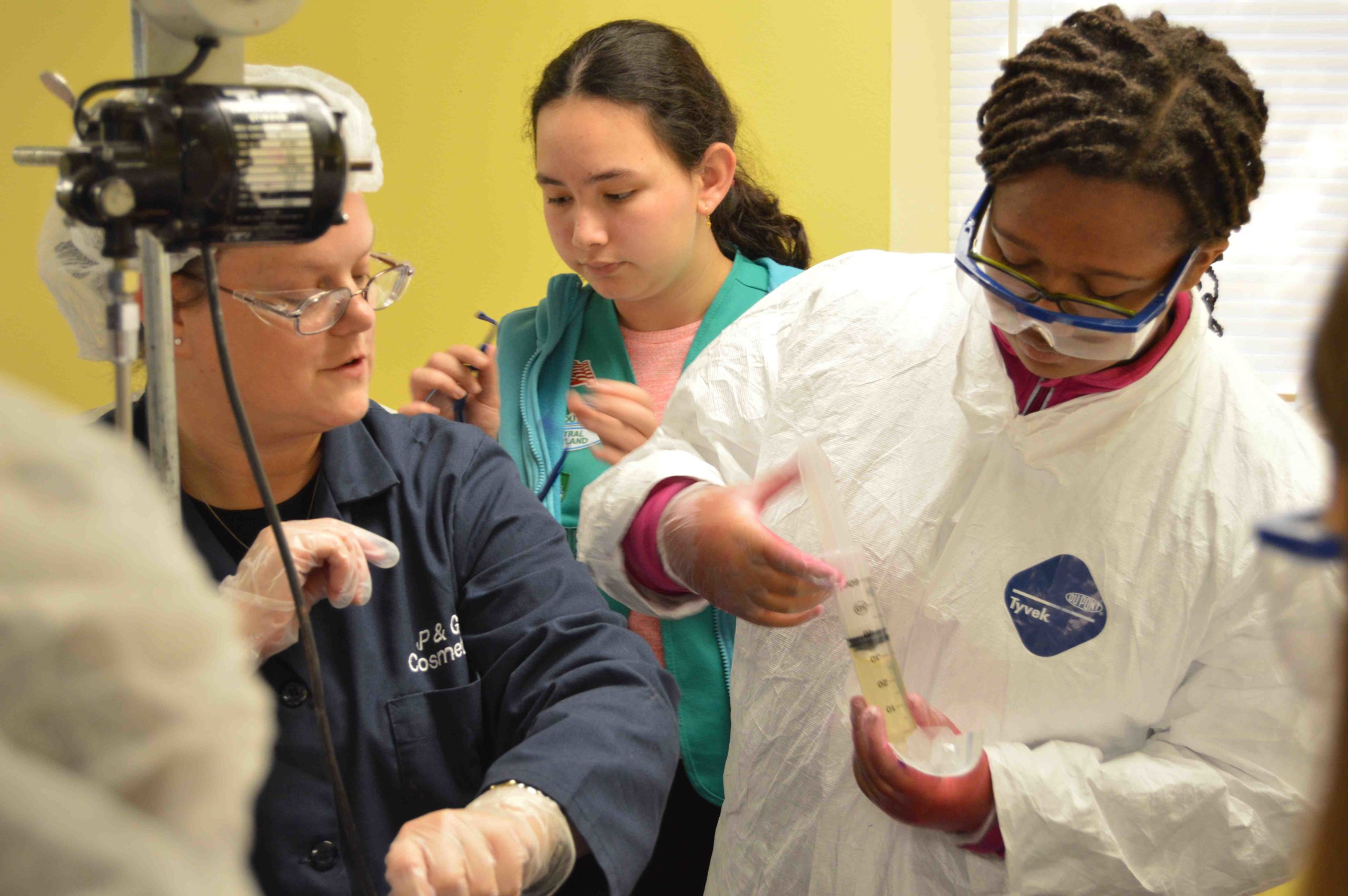 CoverGirl “Make Your Own Lipstick” workshop from the Women in STEAM Festival 2015