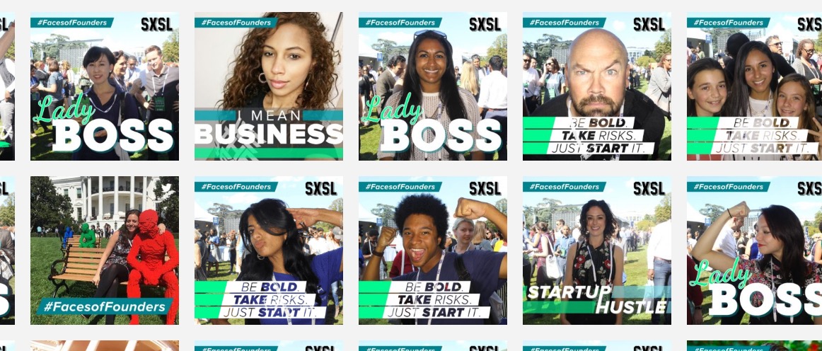 These are the real faces of founders. (Screenshot)