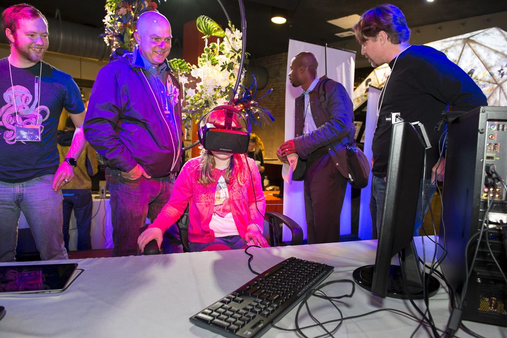 Tech2gether's demo pit in 2015.