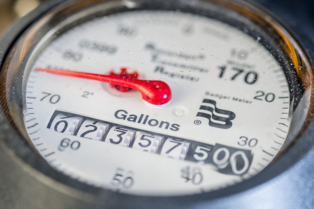 A water meter. (Photo by Flickr user Argonne National Laboratory, used under a Creative Commons license)