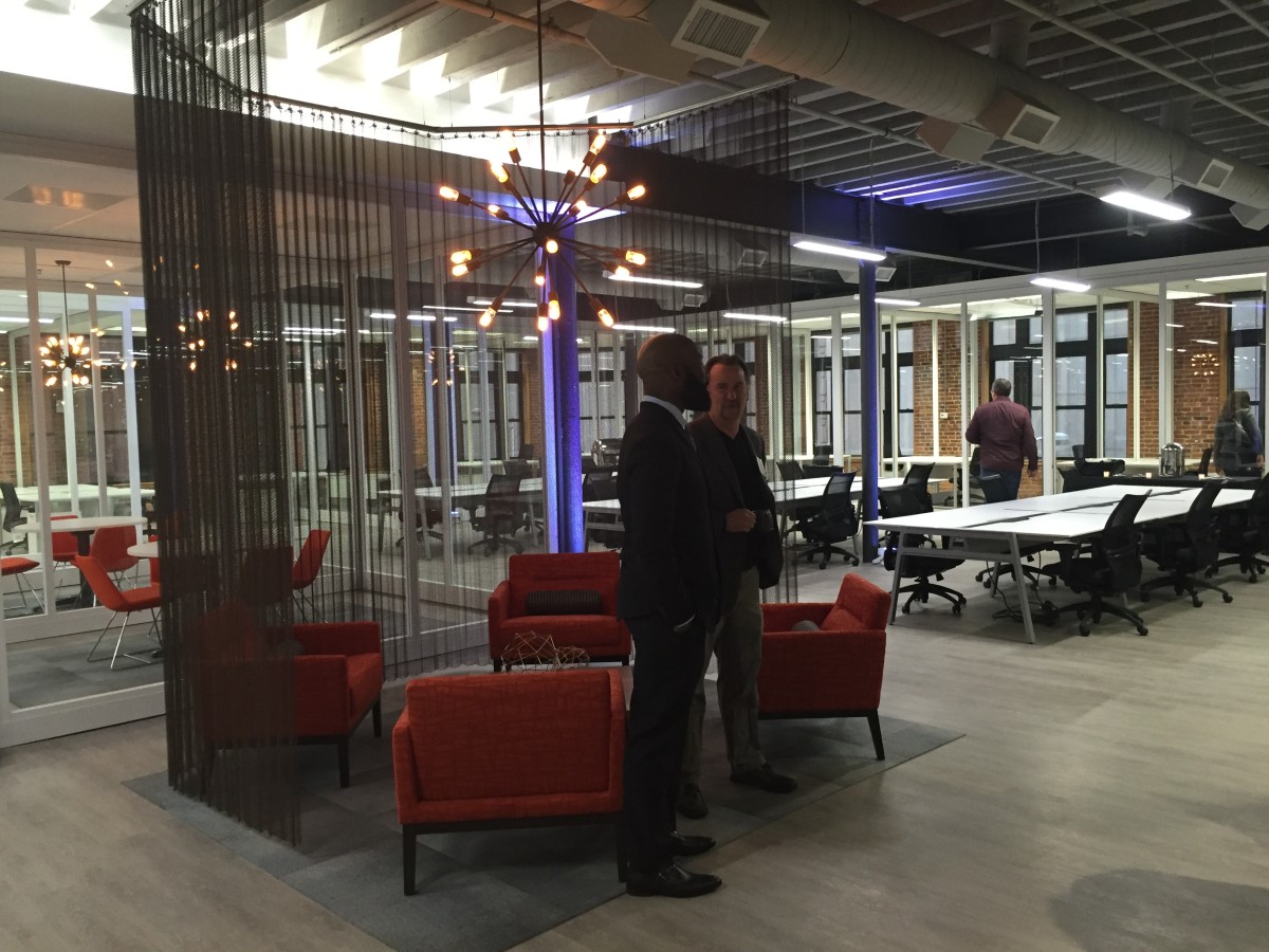 Inside Spark Baltimore. (Photo by Stephen Babcock)