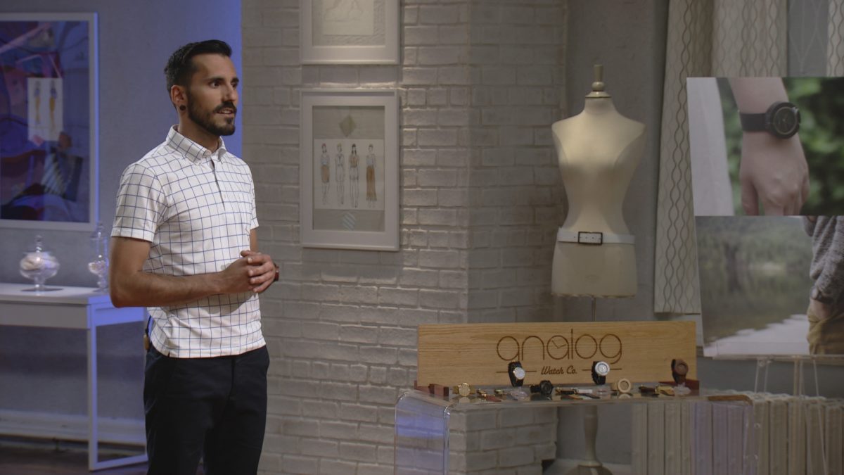 Tune in to see Lorenzo Buffa pitch investors on national TV.