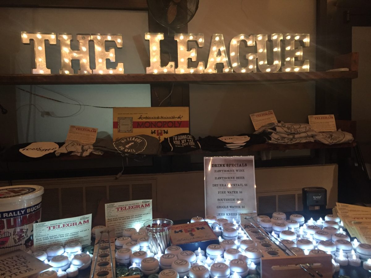 At The League's DC launch party.