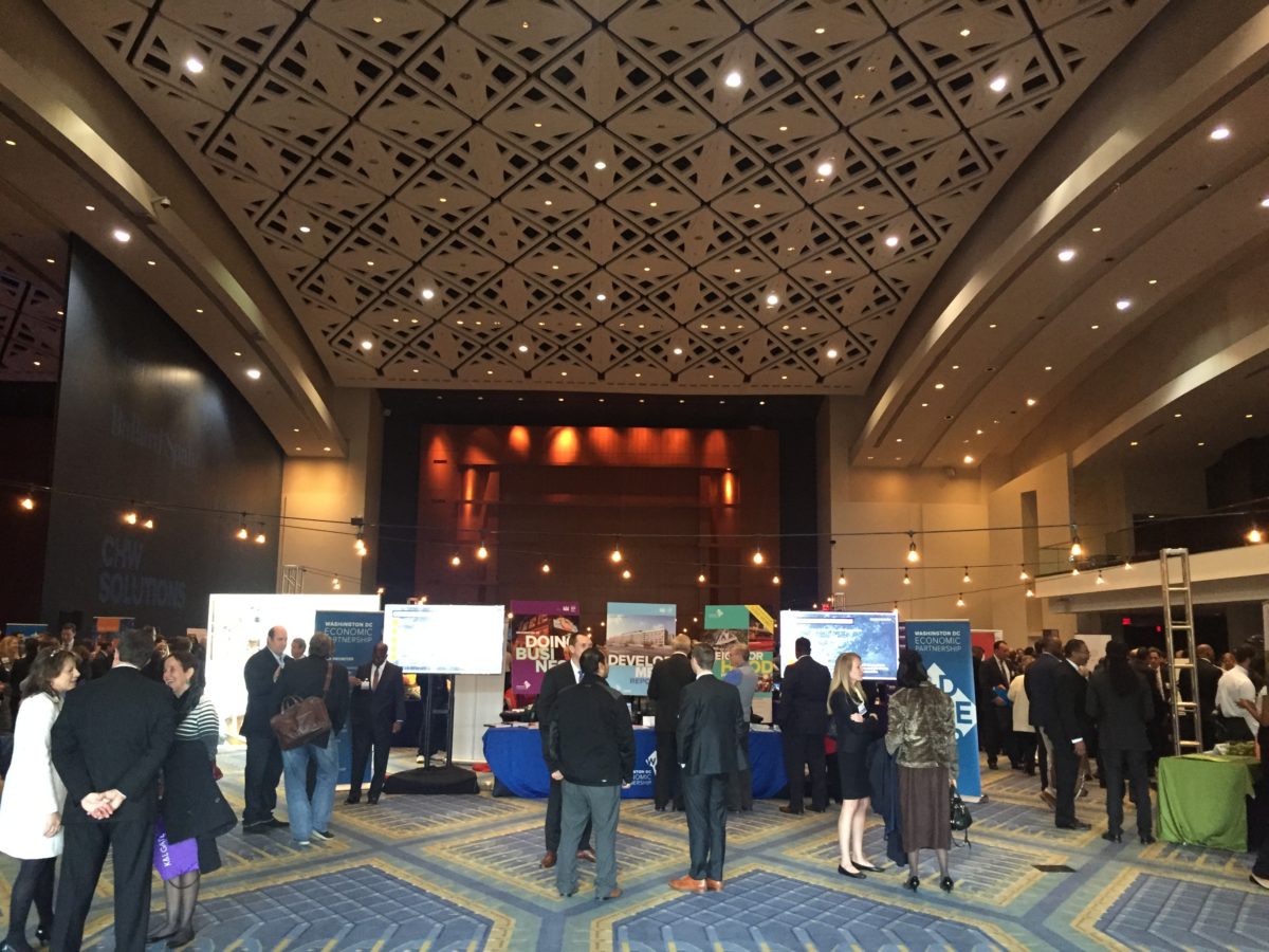 At WDCEP's 2016 Econ Showcase. (Photo by Tajha Chappellet-Lanier)
