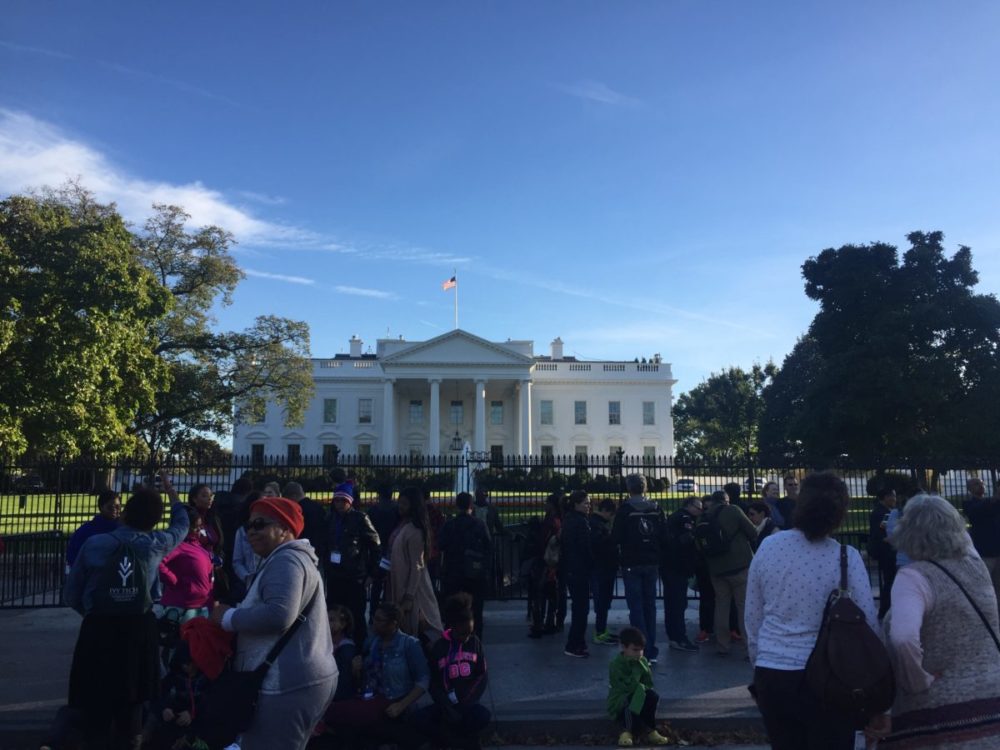 The White House. (Photo by Tajha Chappellet-Lanier)