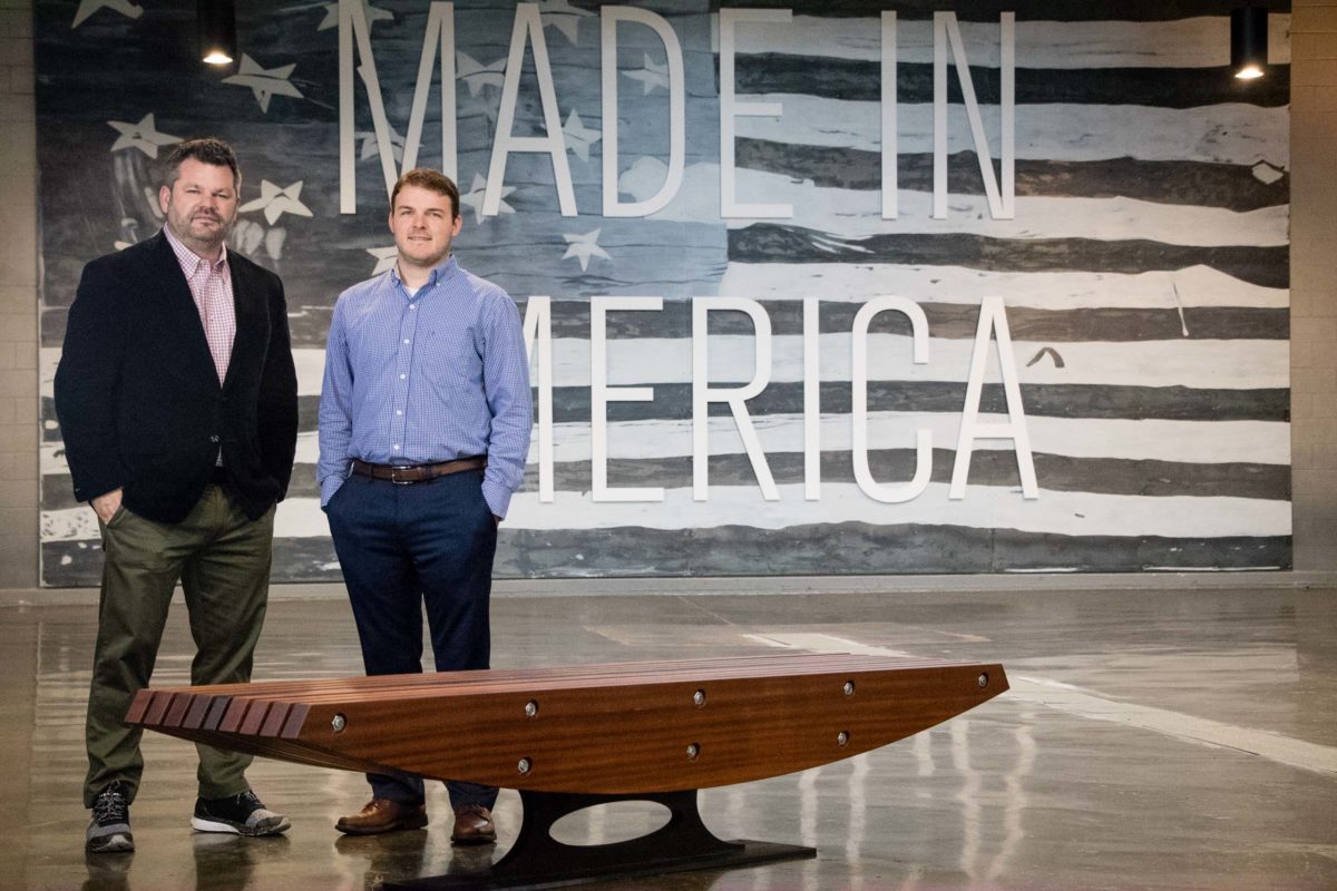 Sagamore Development's Marc Weller and designer Dean Baker. (Photo Courtesy Sagamore Development)