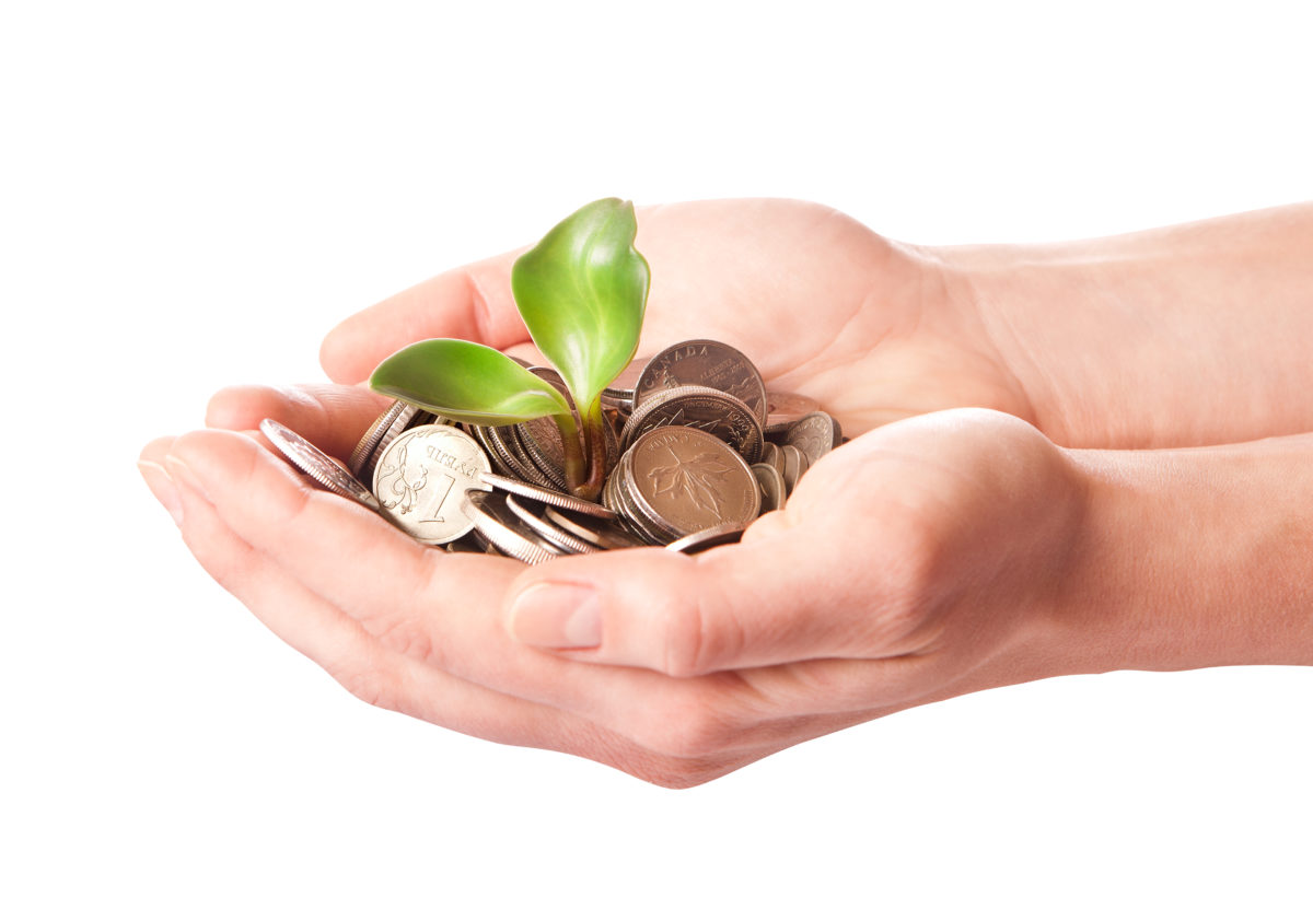 Nothing better than a weird stock photo of money.
