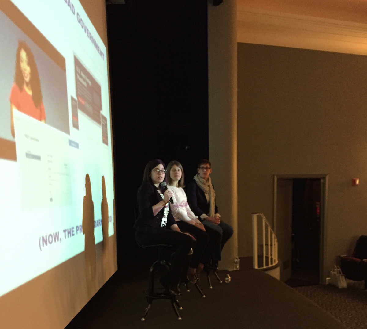 Content Strategy Delaware's meetup last week at The Mill's Theater N.