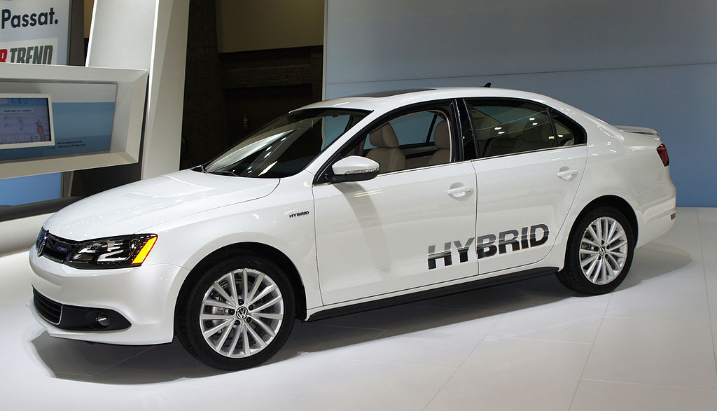 A VW Jetta Hybrid.